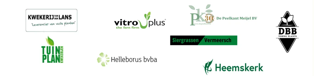 plants for life onze leveranciers logos