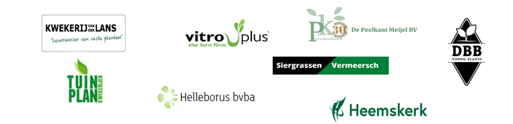 plants for life onze leveranciers logos